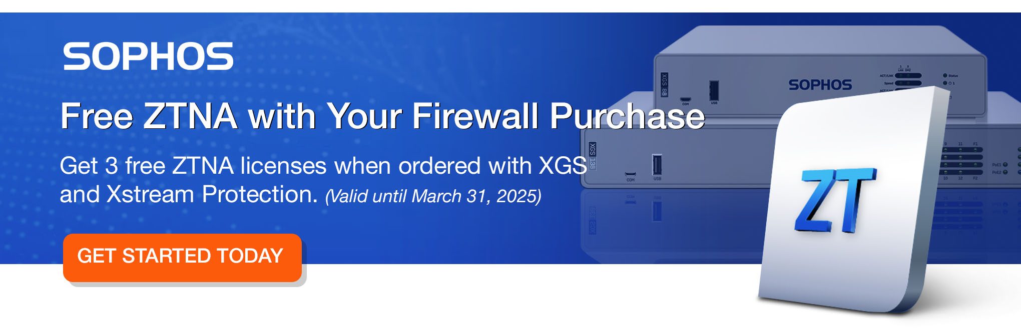 Sophos Free ZTNA with Your Firewall Purchase