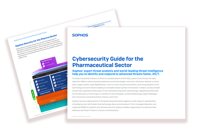 Sophos cybersecurity whitepaper image